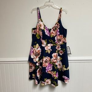 Speechless Navy/Blush dress size 14